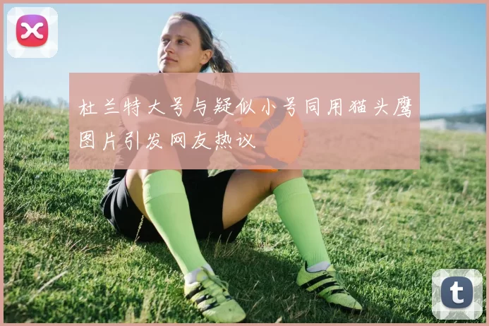 杜兰特大号与疑似小号同用猫头鹰图片引发网友热议